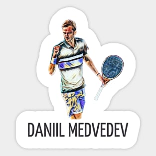 Daniil Medvedev Sticker